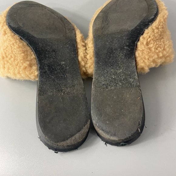 Jenny Kanye  shearling mule in natural - Picture 14 of 16